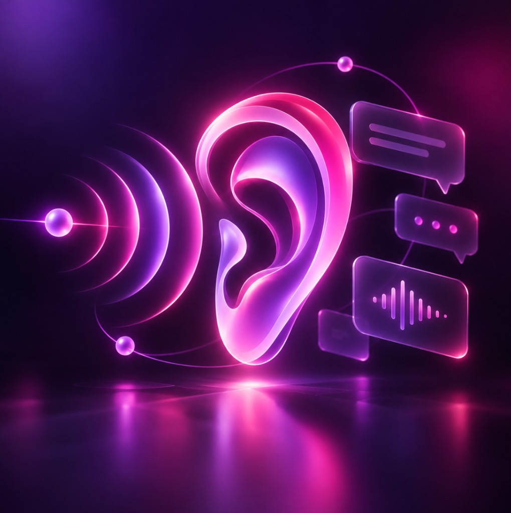 First, we listen